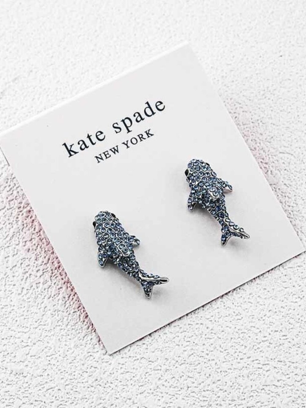 Kate Spade Shark Earring and Necklace Set - Picture 4 of 5